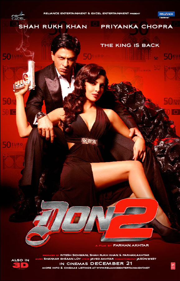 King Khan and Priyanka Chopra set screens ablaze with on-screen chemistry!